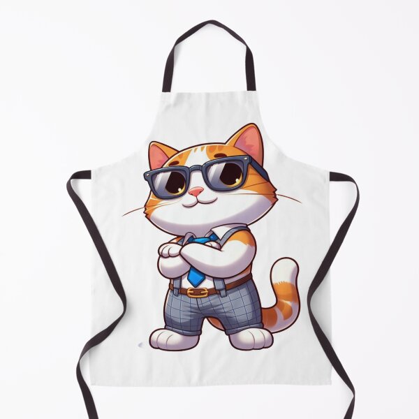 Item preview, Animated Cat looking cool and impressive with glasses designed and sold by ISIKPK.