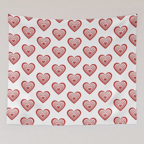 Item preview, Hypno Heart (White) Pattern designed and sold by BeagleDesigns.