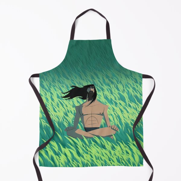 Item preview, samurai jack meditating designed and sold by loveAndbusiness.