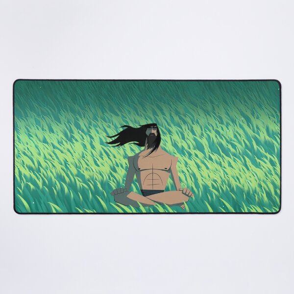 Item preview, samurai jack meditating designed and sold by loveAndbusiness.