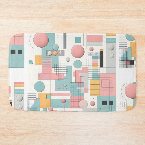 Item preview, Pastel Aesthetic geometric pattern designed and sold by Luxpavo.