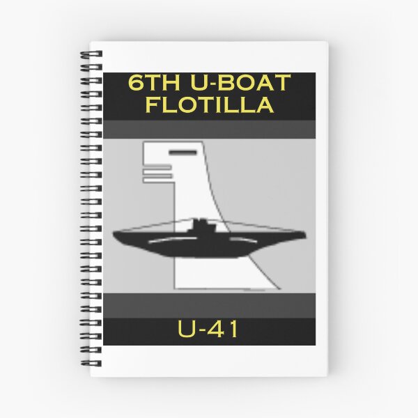 Item preview, U-41 (6th U-Boat Flotilla) designed and sold by CraftTee.