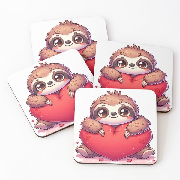 Item preview, Kawaii Sloth Pillow  designed and sold by StylishKat.