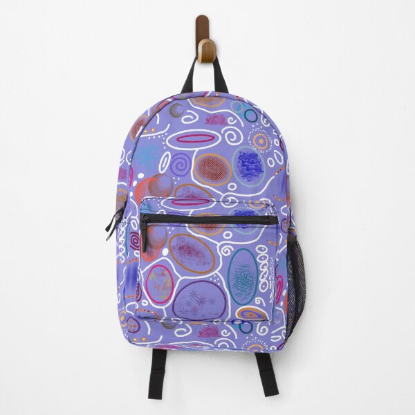 Item preview, Abstract Art - Circles on Purple designed and sold by Dorothea Neumann.