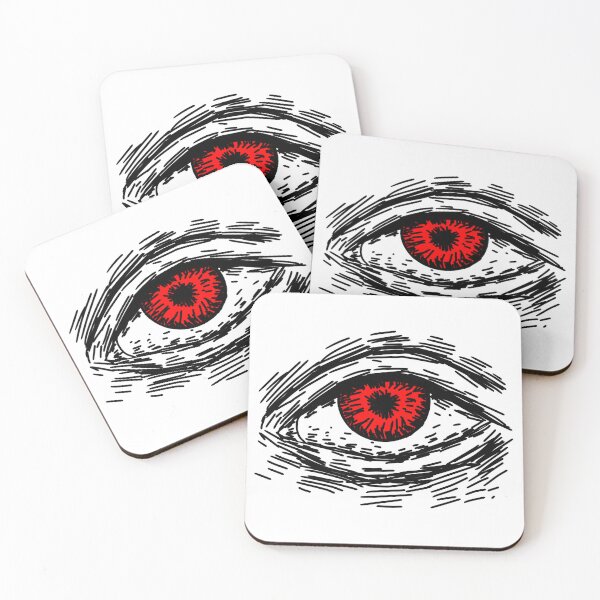 Item preview, (Sticker and Shirt) Red eye  designed and sold by Ogull.