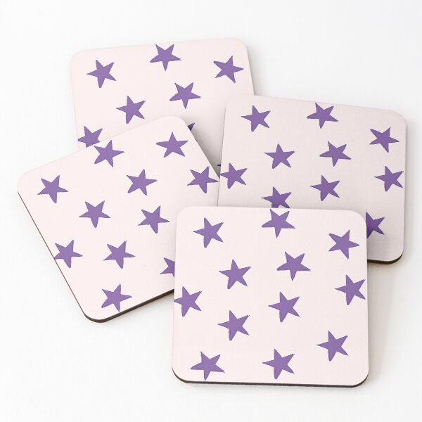 Item preview, Violet Stars designed and sold by PatternInArt.