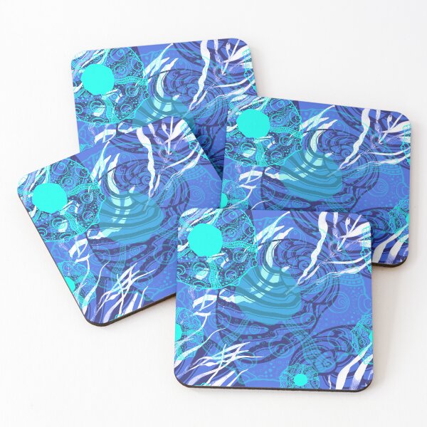 Item preview, Ultramarine seaweed designed and sold by ilonaalyamani.