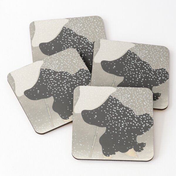 Item preview, Vintage Japanese Snow and Swirling Winds by Kamisaka Sekka designed and sold by cutesy.