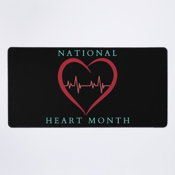 Item preview, National Heart Month Health Awareness designed and sold by StanPera.