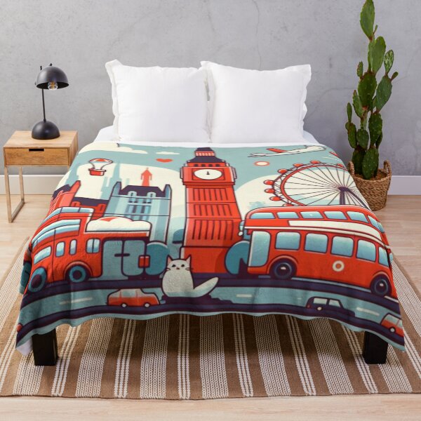 Item preview, Animated Main Attractions London, England, Great Britain, UK. designed and sold by Gaborai.