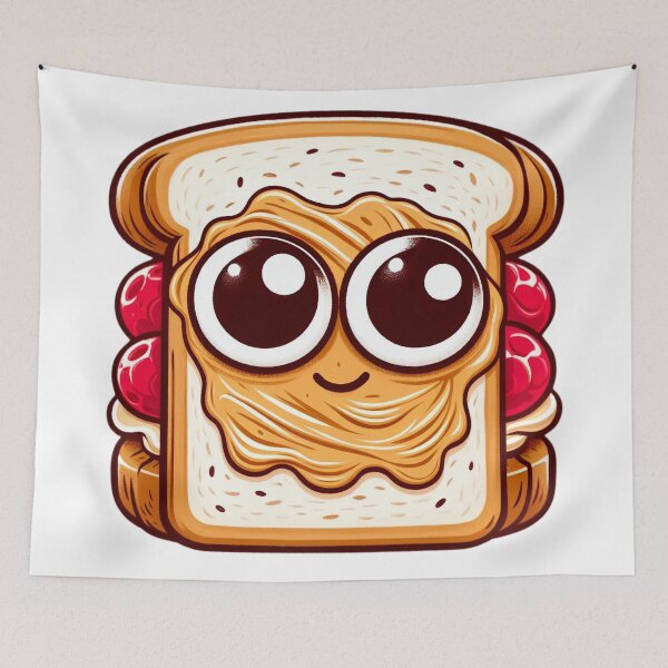 Item preview, Peanut butter&jelly sandwich designed and sold by tipitoes.