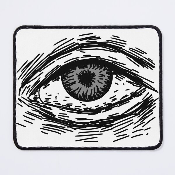 Item preview, (Sticker and Shirt) Gray eye designed and sold by Ogull.