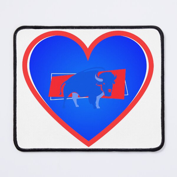 Item preview, Buffalo Bills heart designed and sold by StilinStyleWear.