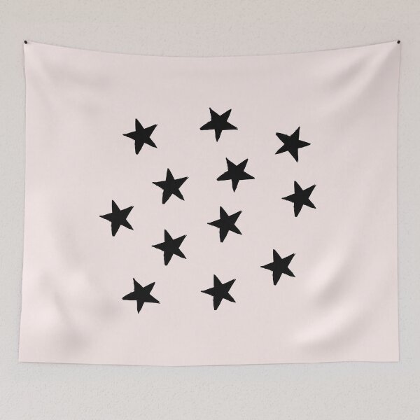 Item preview, Black Stars designed and sold by PatternInArt.