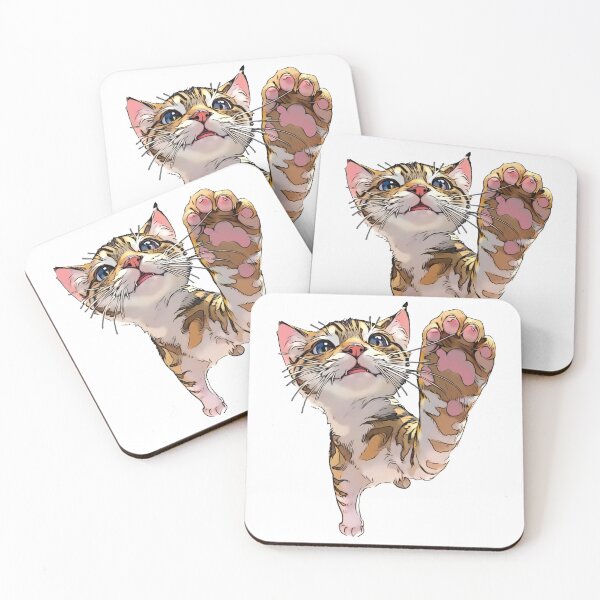 Item preview, Kitten Cat With Cute Paw designed and sold by TuyaArts.