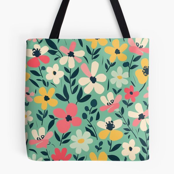 Item preview, Spring Floral Pattern With Bright Colored Flowers designed and sold by Frezcola.
