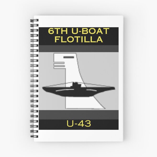 Artikelvorschau, U-43 (6. U-Boot-Flottille) entworfen und verkauft von CraftTee.