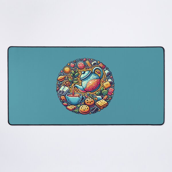 Item preview, British Tea Time Celebration designed and sold by BlueGoldArt.