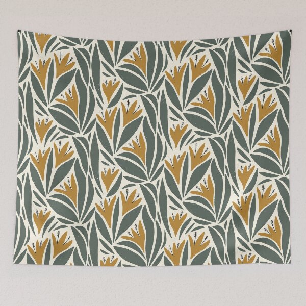Item preview, Bright tropical flowers, vibrant exotic design. Tropical paradise beach vibes, hawaiian style. designed and sold by JuliaKhimich.