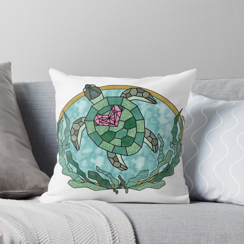 Item preview, Throw Pillow designed and sold by AdriaCaps.