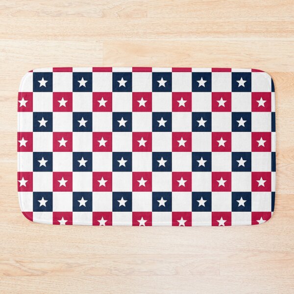Item preview, Blue Red White United States Color Washington Western Democratic Pattern designed and sold by PenguinForests.