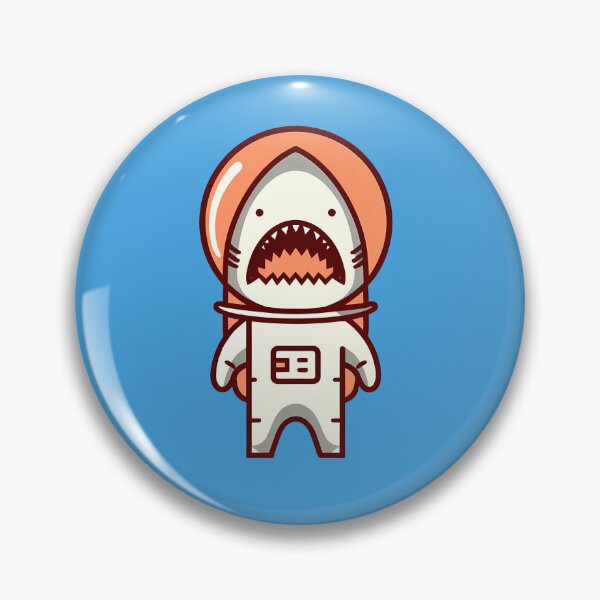 Item preview, Galactic Shark Encounter designed and sold by ghastlygraphix.