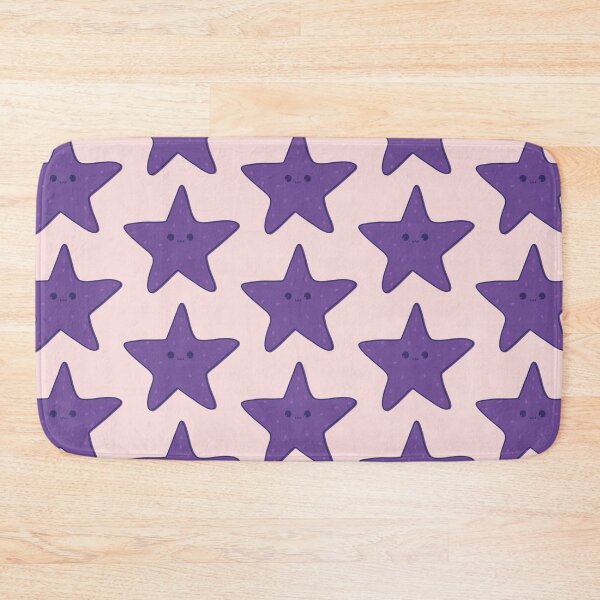 Item preview, Cute Kawaii Violet Star designed and sold by PatternInArt.