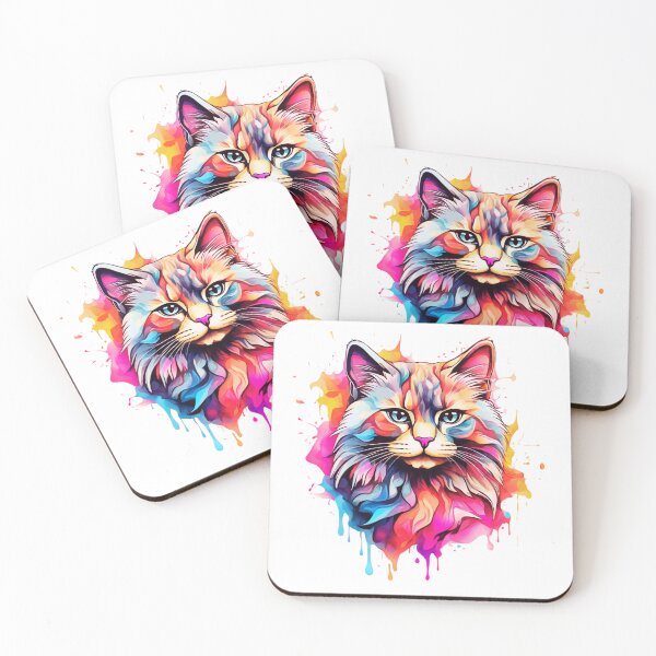Item preview, Ragdoll Cat Multicoloured. designed and sold by Queeneline.