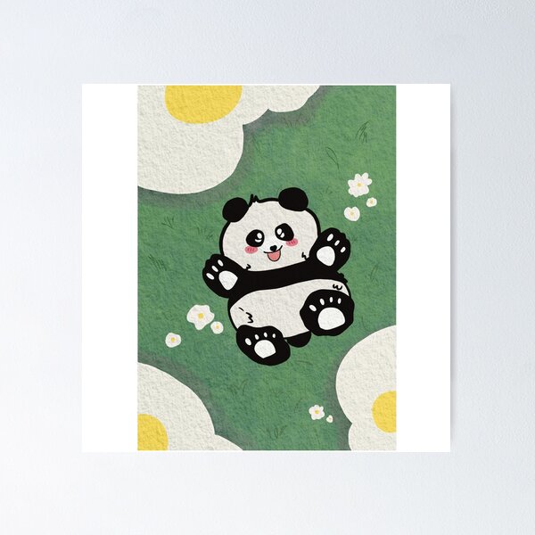 Item preview, PeiPei y KeKe - "Disfrutando de la belleza del verdor de la naturaleza" designed and sold by PeiPei and KeKe.