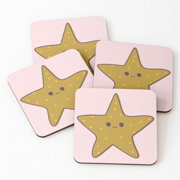 Item preview, Cute Kawaii Mustard Star designed and sold by PatternInArt.
