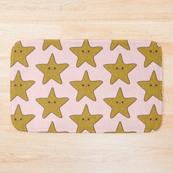 Item preview, Cute Kawaii Mustard Star designed and sold by PatternInArt.