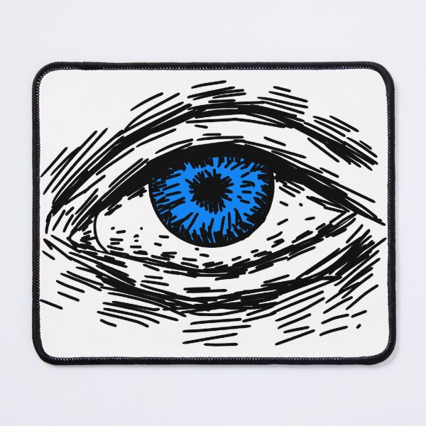 Item preview, (Sticker and Shirt) Blue eye designed and sold by Ogull.