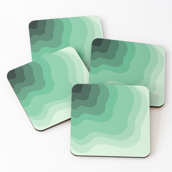 Item preview, Minimalist Clocks Dark Green designed and sold by PexelAlchemy.