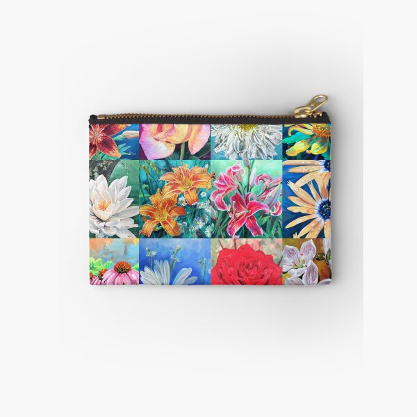 Item preview, Flower Painting Montage (acrylic paint) designed and sold by RVA-tack.