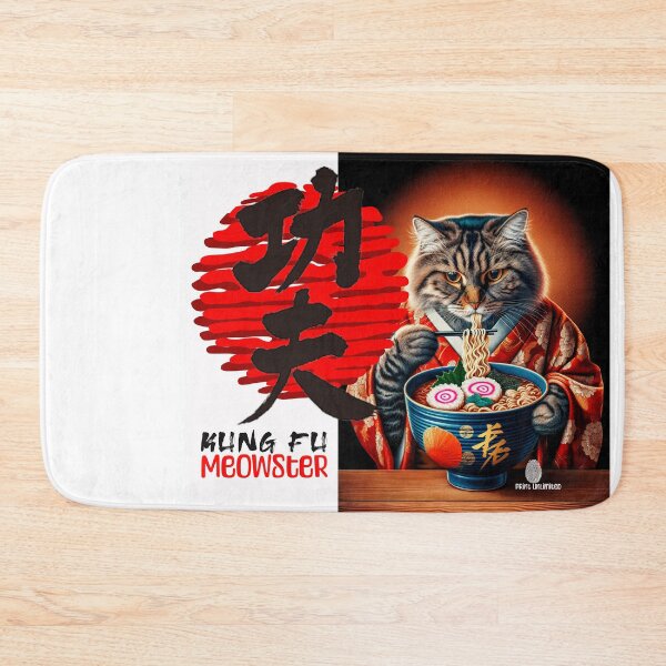 Item preview, Kung Fu Meowster designed and sold by Sheila Baquero.