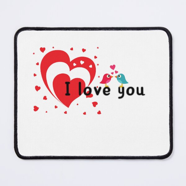 Item preview, I love you designed and sold by Funky  Fibers.