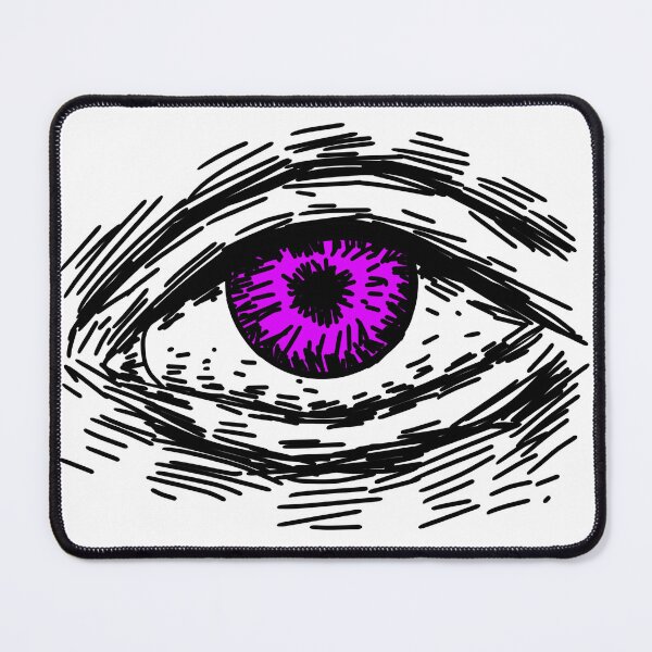 Item preview, (Sticker and Shirt) Purple eye designed and sold by Ogull.
