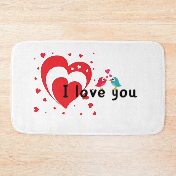Item preview, I love you designed and sold by Funky  Fibers.