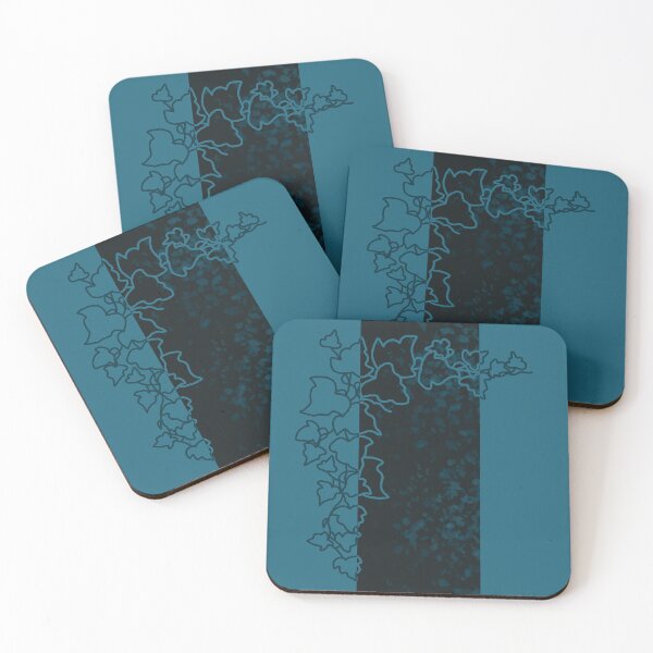 Item preview, Blue Geometric Ivy designed and sold by Vanessa Priest.