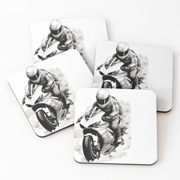 Item preview, Fast motorcyclist designed and sold by Revived Design.