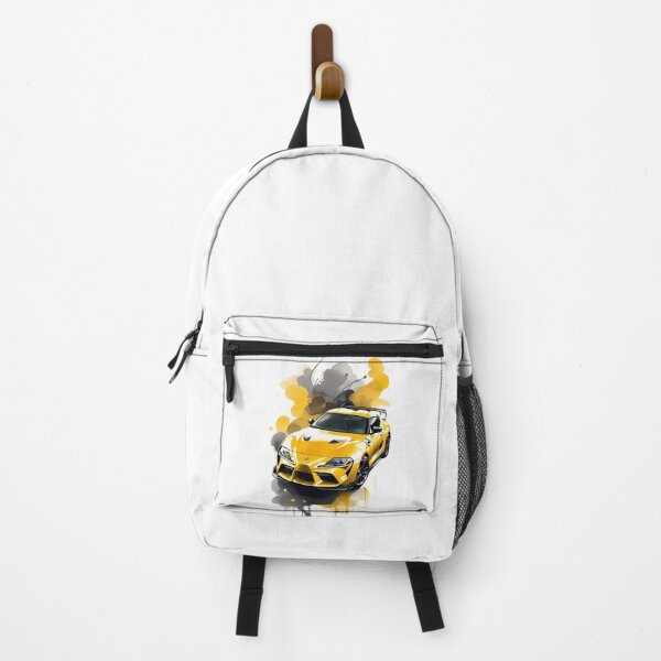 Item preview, Toyota Supra Yellow Fog Art designed and sold by DecarYourself.