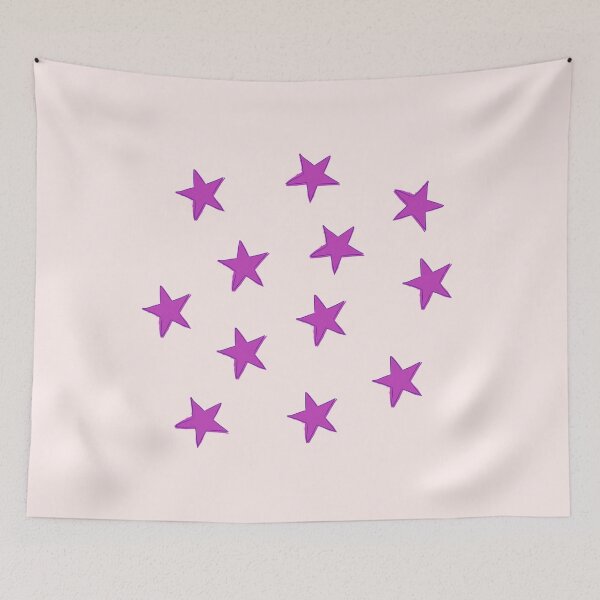 Item preview, Purple Stars designed and sold by PatternInArt.