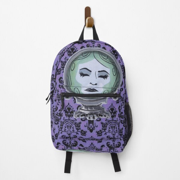 Item preview, Haunted Mansion Purple Wallpaper with Madame Leota Crystal Ball designed and sold by Taulukos Designs.