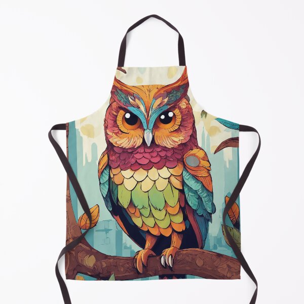 Aperçu de l'œuvre CUTE OWL FUNNY créée et vendue par BANKJOB ⭐⭐⭐⭐⭐.