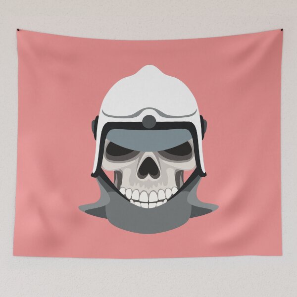 Item preview, Firefighters skull designed and sold by wectorworld.