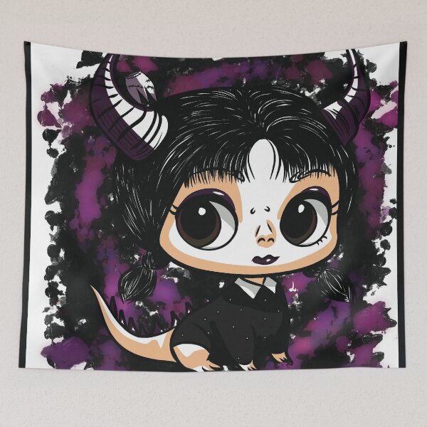Item preview, 02. Gothic baby dragon designed and sold by Lindsarts.