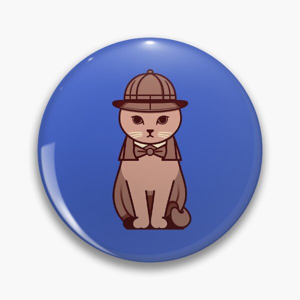 Item preview, Detective Whiskers designed and sold by ghastlygraphix.
