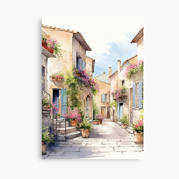 Item preview, Provence Streets 1 designed and sold by Made-by-Gus.
