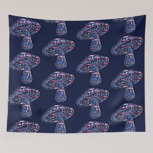 Item preview, Dark Cottagecore Moonlight Mushroom designed and sold by CaptainNemo21.