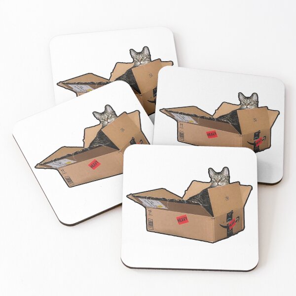 Item preview, Cat In A Box  designed and sold by ROSIE-47.